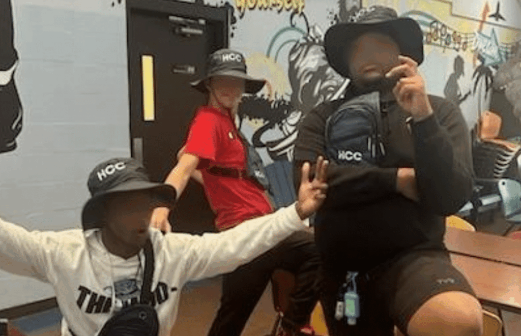 Fostering Hearts working with foster youth.